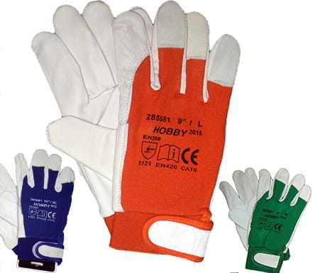 Rękawice Robocze ARDON HOBBY Skóra Kozia Kat.II