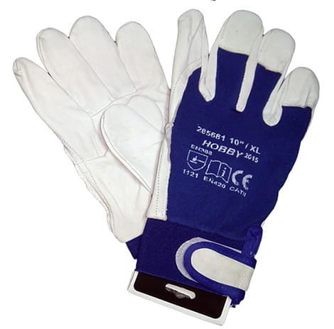 Rękawice Robocze ARDON HOBBY Skóra Kozia Kat.II - zdjęcie 8