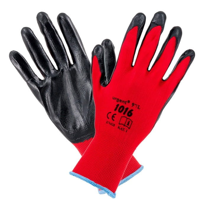 Rękawice robocze nitrylowe URGENT 1016