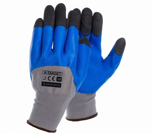 X-TARGET Rękawice robocze - trwałe, wygodne, do prac manualnych i przemysłowych