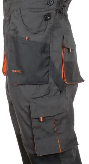 Spodnie Robocze Ogrodniczki CLASSIC Męskie Wytrzymałe - zdjęcie 6