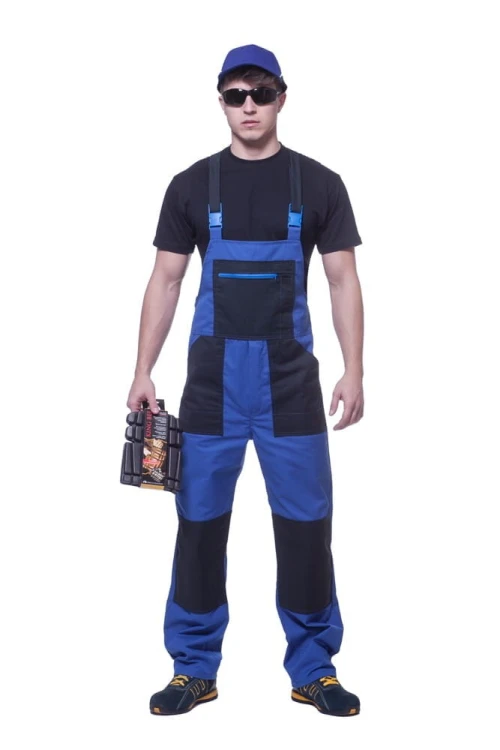 Spodnie robocze ogrodniczki DWUKOL - zdjęcie 4