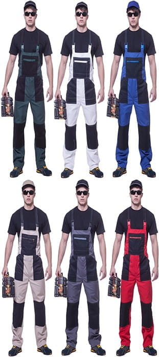 Spodnie robocze ogrodniczki DWUKOL - zdjęcie 8