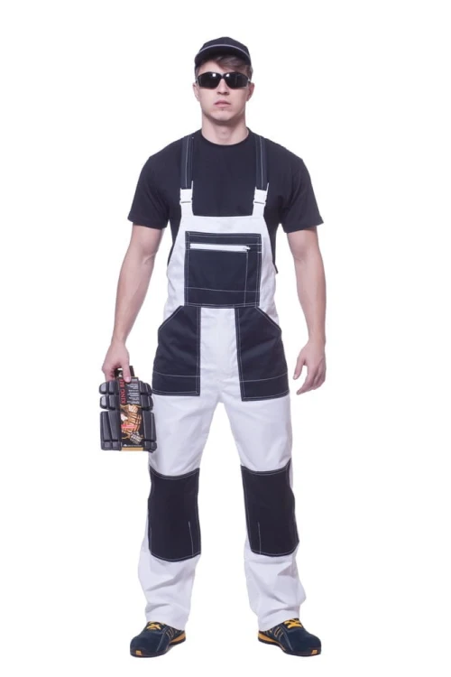 Spodnie robocze ogrodniczki DWUKOL - zdjęcie 12