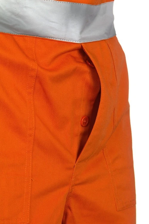 Spodnie robocze ogrodniczki ostrzeg CEZAR - zdjęcie 8