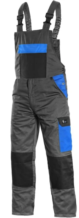 Spodnie robocze ogrodniczki PHOENIX CRONOS czerwone - zdjęcie 3