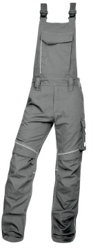 Ogrodniczki Robocze ARDON URBAN Szare 270g - Wzmocnienia CORDURA