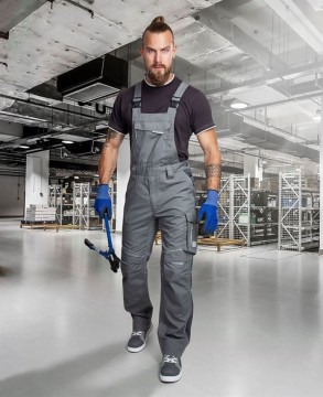 Ogrodniczki Robocze ARDON URBAN Szare 270g - Wzmocnienia CORDURA - zdjęcie 2