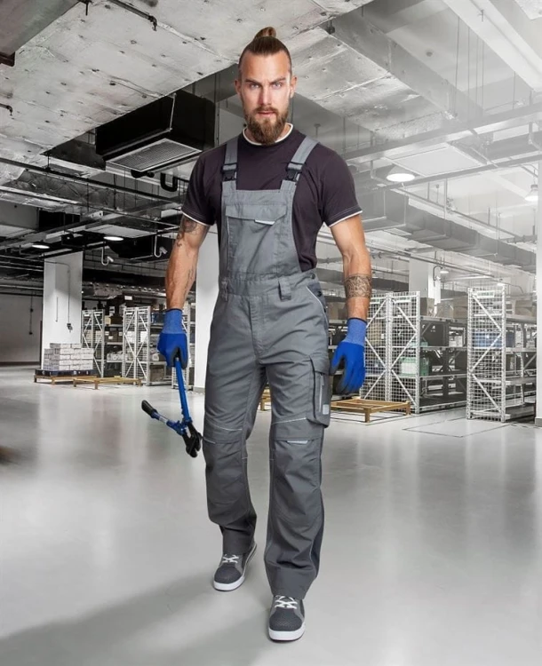 Ogrodniczki Robocze ARDON URBAN Szare 270g - Wzmocnienia CORDURA - zdjęcie 2