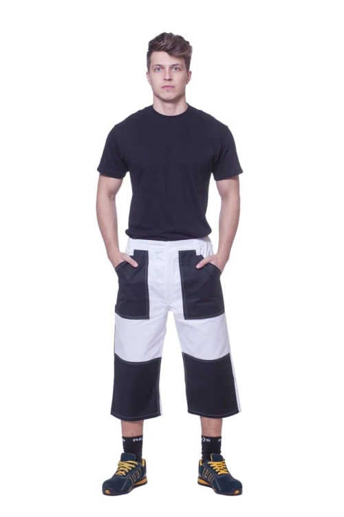 Spodnie spodenki robocze do pasa 3/4 All - zdjęcie 7