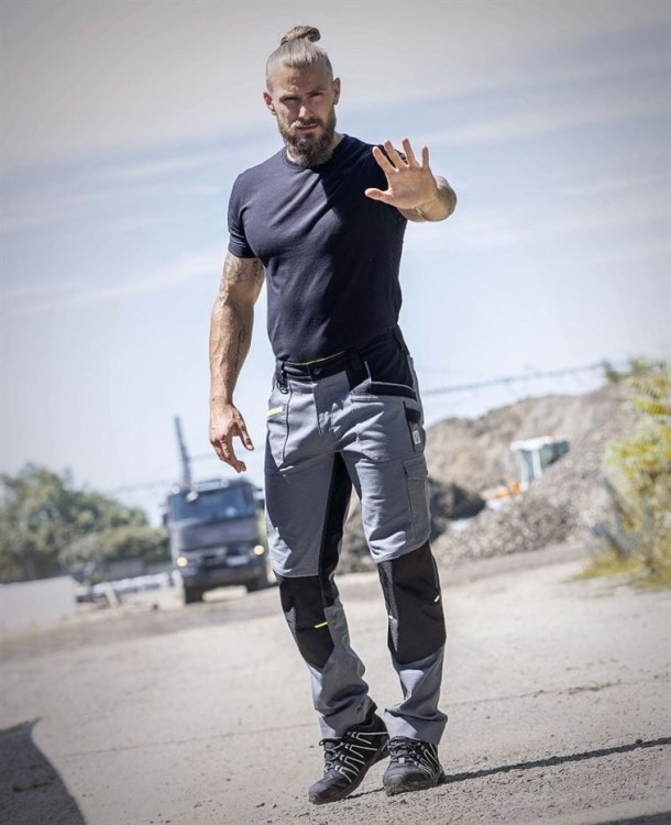 Spodnie Robocze ARDON 4XSTRETCH Szare - Amalytton, Tabiflex, Hydrofobowe Kolana