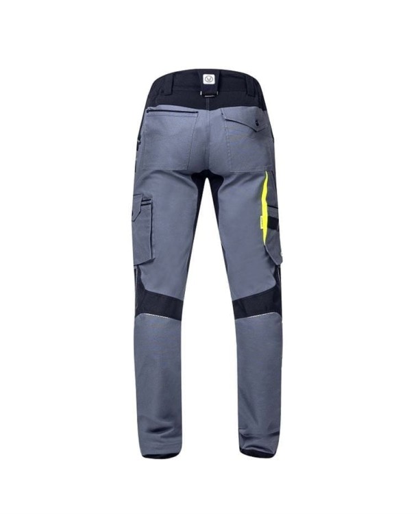 Spodnie Robocze ARDON 4XSTRETCH Szare - Amalytton, Tabiflex, Hydrofobowe Kolana - zdjęcie 4
