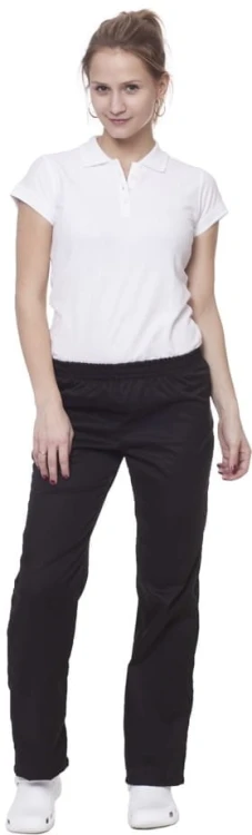 Spodnie medyczno-gastronomiczne damskie białe - zdjęcie 8