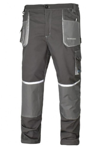 Spodnie Robocze EUROCLASSIC 270g - Poliester/Bawełna, Mocny Splot