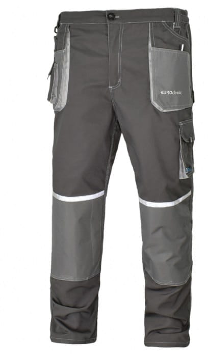 Spodnie Robocze EUROCLASSIC 270g - Poliester/Bawełna, Mocny Splot