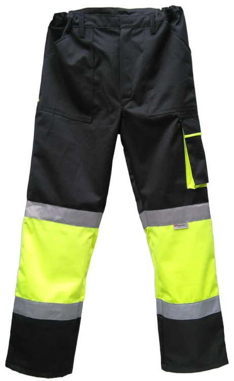 Spodnie robocze do pasa odblaskowe HI-VIZ - zdjęcie 9