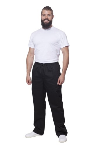 Spodnie medyczno-gastr. z kieszeniami