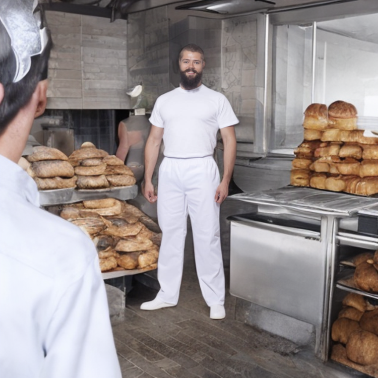 Spodnie medyczno-gastr. z kieszeniami - zdjęcie 3