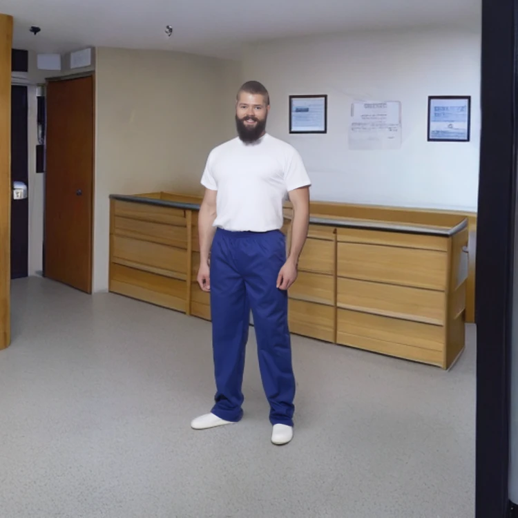 Spodnie medyczno-gastr. z kieszeniami - zdjęcie 4