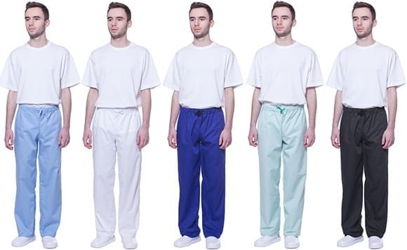 Spodnie medyczno-gastronomiczne sznurek - zdjęcie 2