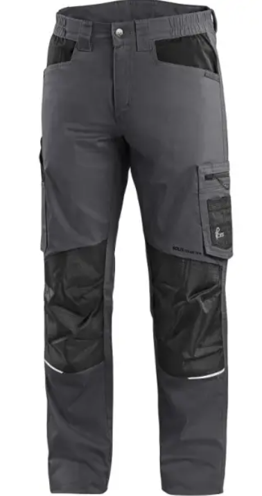 CXS SOLIS FLEX: Elastyczne i Wytrzymałe Spodnie Robocze z Systemem Regulacji Długości - zdjęcie 3