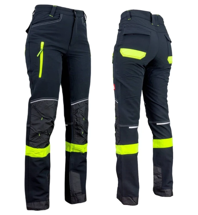 Spodnie Robocze Męskie Softshell URGENT 719 Wodoodporne Oddychające Wzmocnione