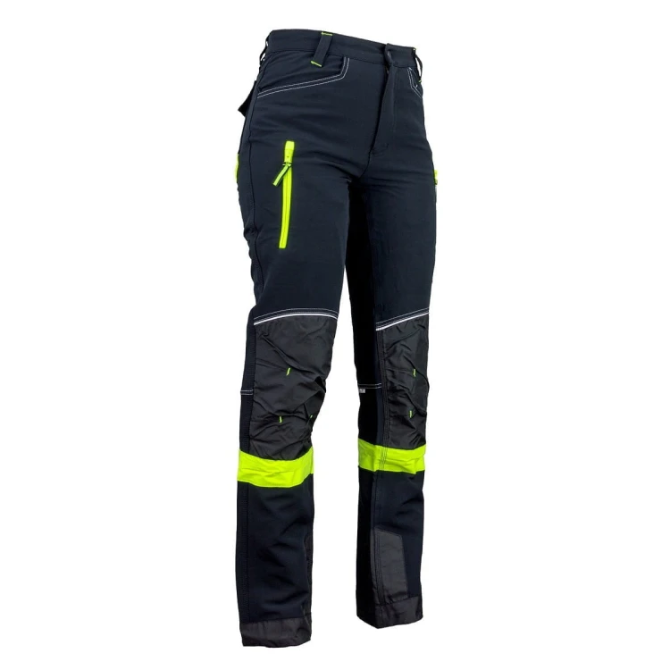 Spodnie Robocze Męskie Softshell URGENT 719 Wodoodporne Oddychające Wzmocnione - zdjęcie 3