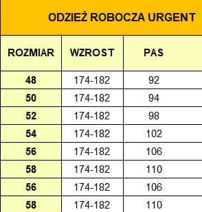 URGENT 768 Spodnie do pracy i outdooru – lekkie, praktyczne, wytrzymałe - zdjęcie 6