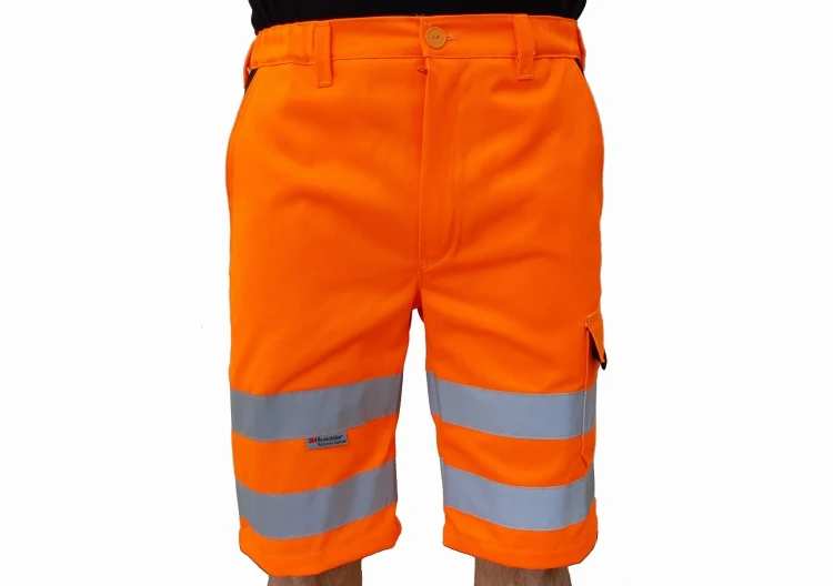 Spodnie robocze krótkie odblaskowe - zdjęcie 16