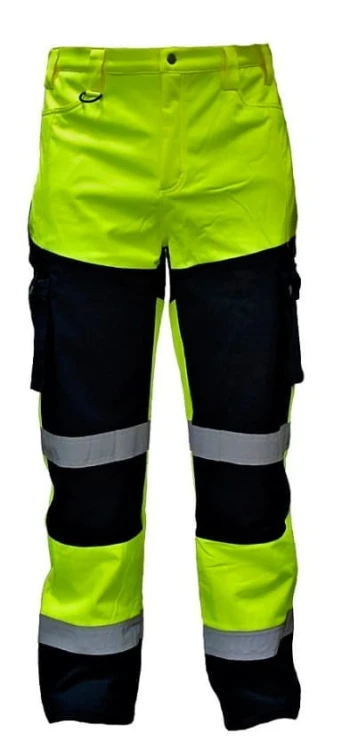 Spodnie robocze ciepłe SNOW HAWK ostrzeg. - zdjęcie 3
