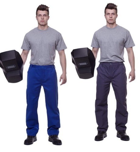 Spodnie robocze do pasa trudnopalne