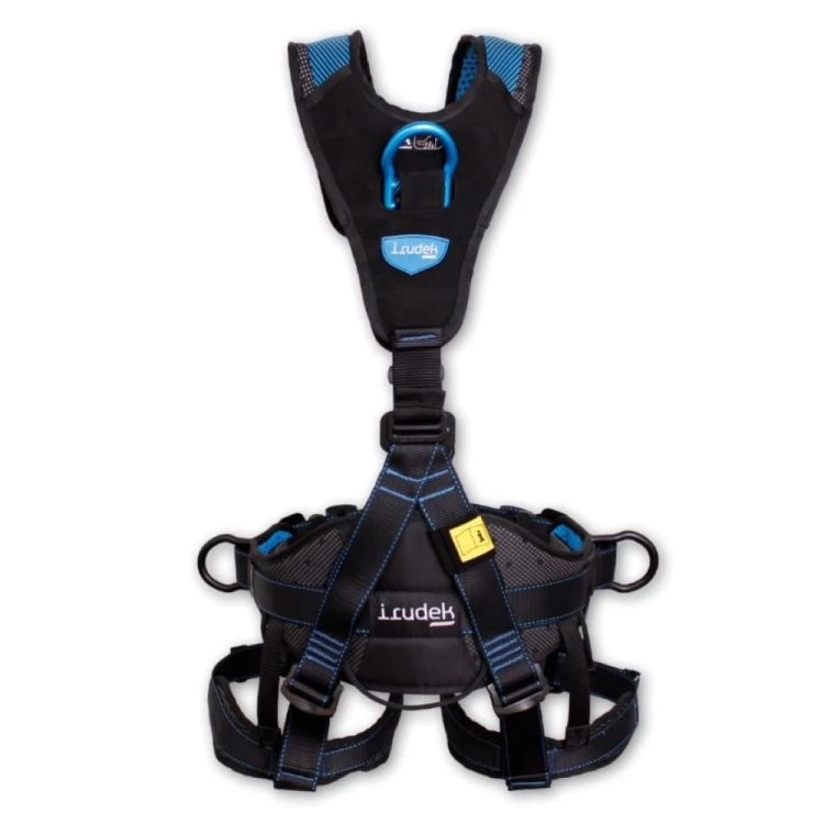Szelki Ratownicze IRUDEK WIND BLUE 3 - Klamry Automatyczne, 140kg, EN361/EN358/EN813 - zdjęcie 2