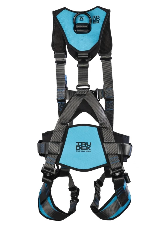 Szelki Bezpieczeństwa IRUDEK EXPERT PRO 5 - Pas 3D EXO, NFC, 140kg, EN358/361/813 - zdjęcie 2