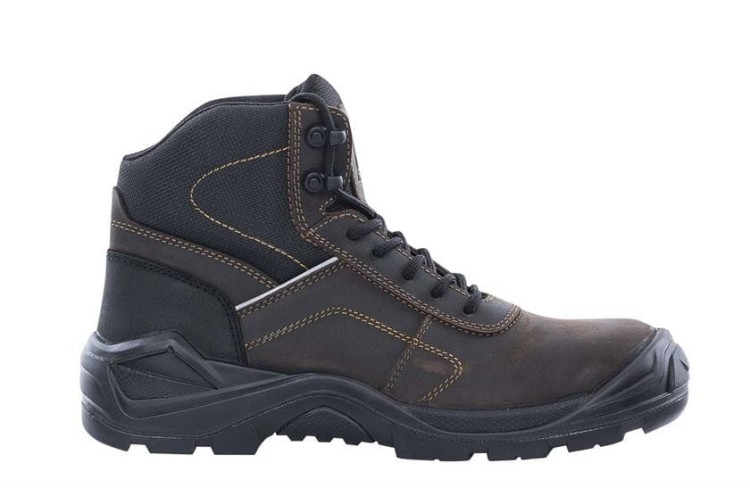 Trzewiki Robocze LEADER S3 SRC - Skóra Nubukowa, Podnosek Kompozytowy, Wkładka Kevlar - zdjęcie 2