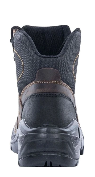 Trzewiki Robocze LEADER S3 SRC - Skóra Nubukowa, Podnosek Kompozytowy, Wkładka Kevlar - zdjęcie 4