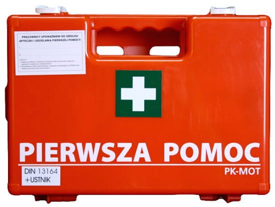 Zestaw BHP dla Firm MAŁY: Apteczka K-10 + Gaśnica Proszkowa 2kg ABC + Instrukcje - zdjęcie 2