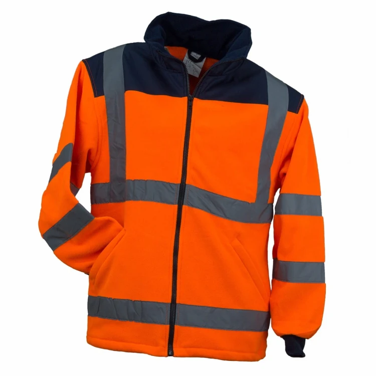 Bluza Polarowa Ostrzegawcza URGENT URG-HV Żółta - Odblaskowa - zdjęcie 5