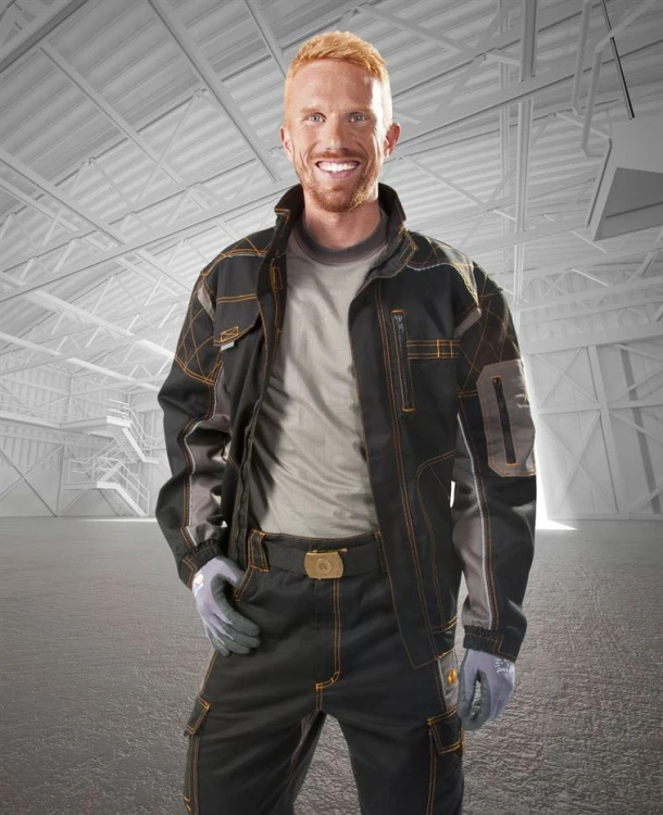 Bluza Kurtka Robocza ARDON VISION Czarna Wytrzymała - zdjęcie 50