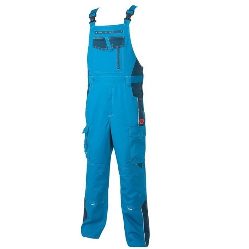 Ogrodniczki Robocze ARDON VISION Niebieskie 260g - Bawełna/Poliester