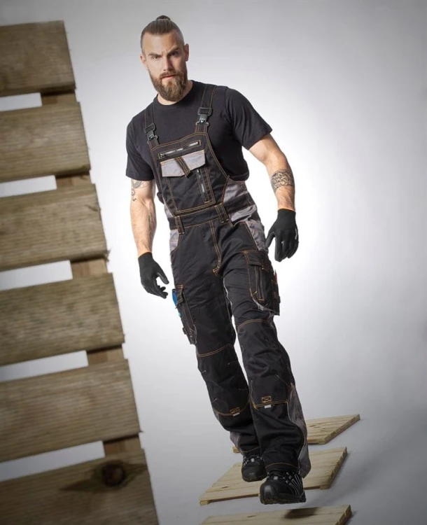 Ogrodniczki Robocze ARDON VISION Czarne Bawełna/Poliester Wytrzymałe - zdjęcie 46