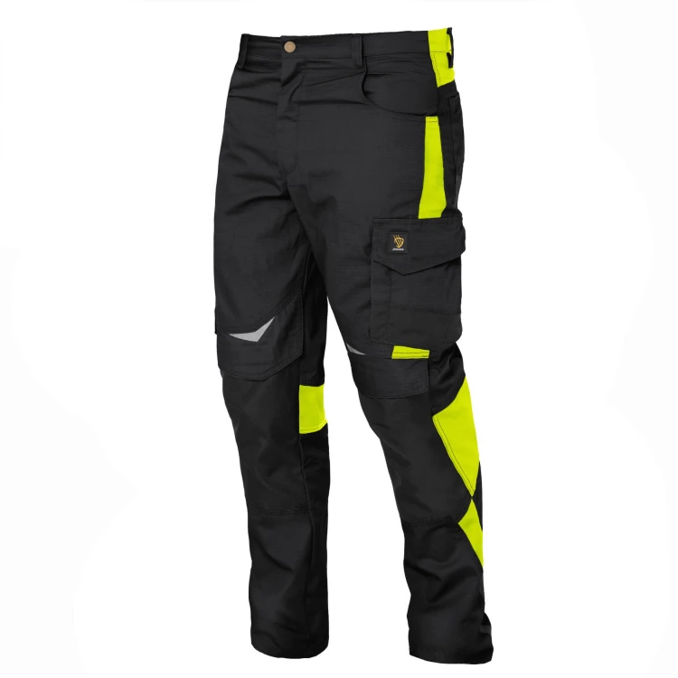Spodnie robocze HELICON z 8 kieszeniami i elementami odblaskowymi - zdjęcie 8