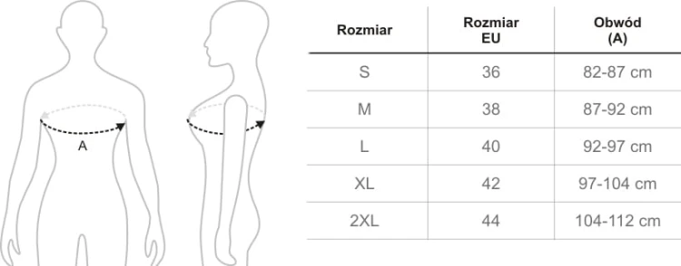 Bluzka damska OXFORD z krótkim rękawem - zdjęcie 3