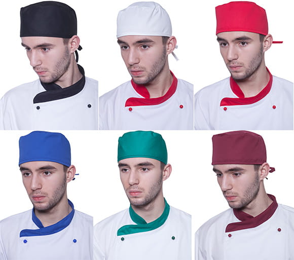 Czepek gastronomiczny wiązany