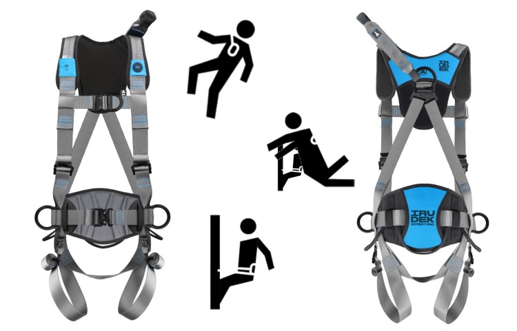 Irudek Expert 2 Pro: Szelki bezpieczeństwa do pracy na wysokości - zdjęcie 3