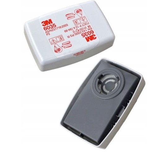 Skuteczna Ochrona Przed Pyłami i Substancjami Toksycznymi - Filtr 3M 6035 P3