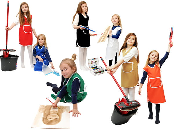 Fartuszek Ola dzieciak prace domowe plastyczne - zdjęcie 25