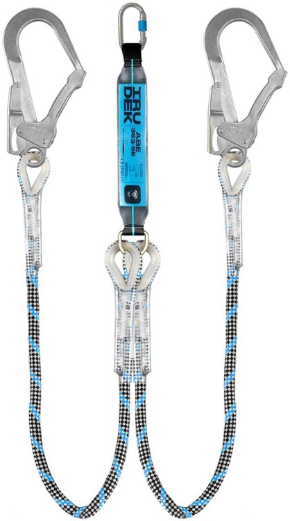 ABE 363-SE/180 podwójna linka z absorberem 180 cm VG11.074 ostre krawędzie Irudek