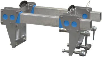 BARREL BASE regulowana podstawa do systemów ratowniczych i asekuracji, konstrukcje pionowe