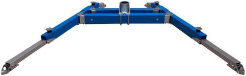 Baza H – mobilna podstawa kotwicząca systemu Davit, EN 795, aluminiowa Irudek