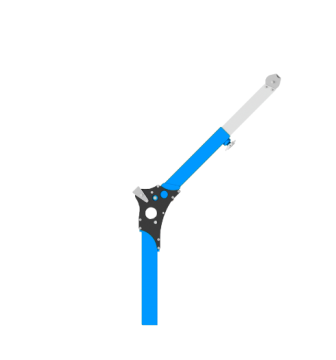 DAVIT ARM 117–140 cm ramię do ratownictwa i przestrzeni ograniczonych